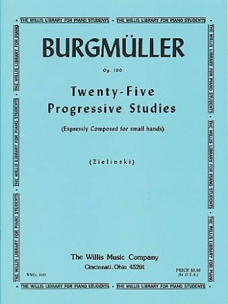 Twenty-Five Progressive Studies op.100 for piano