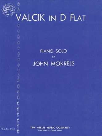 John Mokrejs Valcik in D-flat Klavier Blatt