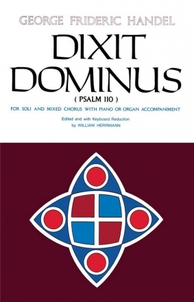 Georg Friedrich Hndel, Dixit Dominus SATB Chorpartitur