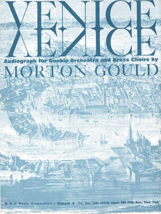 Morton Gould, Venice Orchestra Partitur