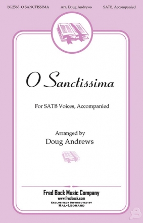 O Nctissima SATB Chorpartitur