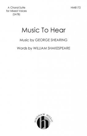 Music To Hear SATB Chorpartitur