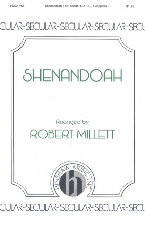 Shenandoah SATB a Cappella Chorpartitur