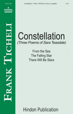 Constellation for mixed choir divisi a cappella choral score