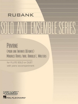 Pavane (pour une Infante Dfunte) for flute solo or duet and piano accompaniment