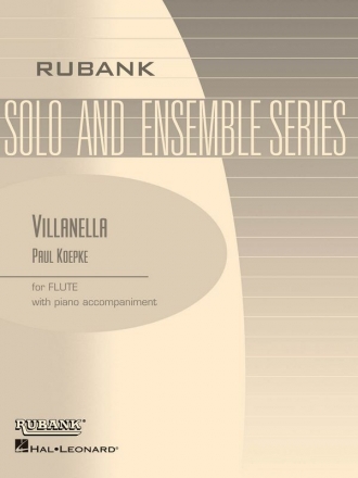 Villanella for flute with piano accompaniment