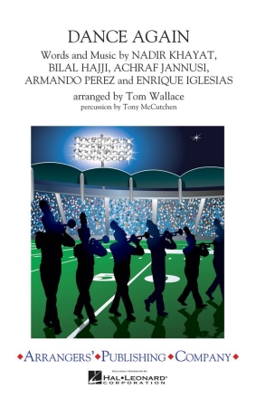 Dance Again Marching Band Partitur + Stimmen