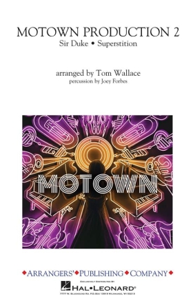 Motown Production 2 Marching Band Partitur + Stimmen