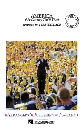 America (My Country 'Tis of Thee) Marching Band Partitur + Stimmen