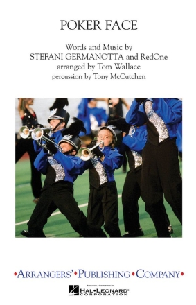 Poker Face - Marching Band Marching Band Partitur + Stimmen