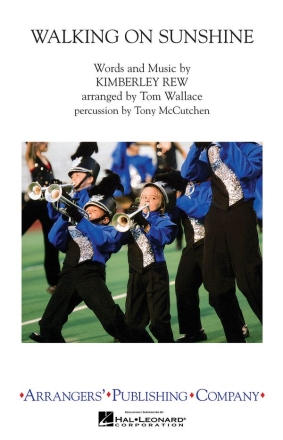 Walking on Sunshine Marching Band Partitur + Stimmen