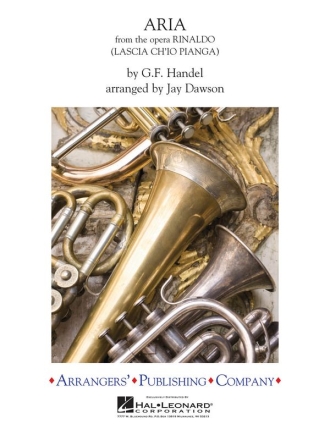Georg Friedrich Hndel, Aria from the opera Rinaldo Concert Band Partitur + Stimmen
