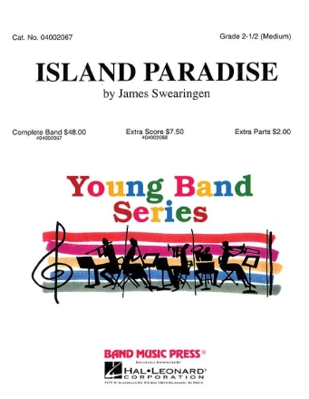 James Swearingen, Island Paradise Concert Band Partitur + Stimmen