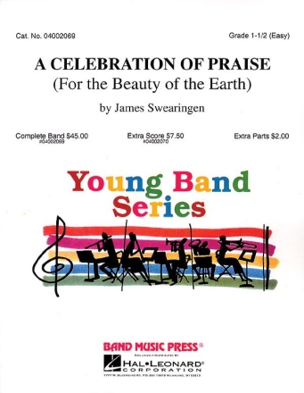 A Celebration of Praise Concert Band Partitur + Stimmen