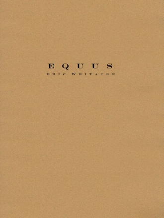 Eric Whitacre, Equus Concert Band Partitur + Stimmen