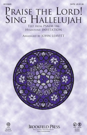 Traditional, Praise The Lord! Sing Hallelujah SATB Chorpartitur