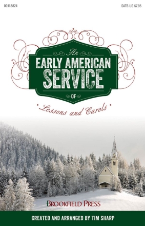 An Early American Service of Lessons and Carols SATB Buch