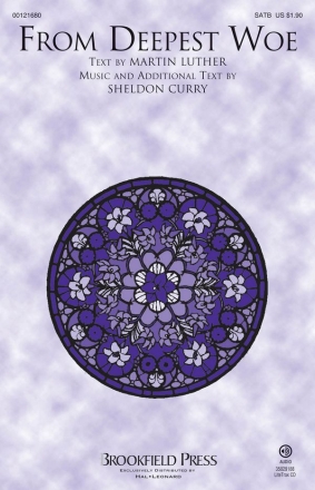 Sheldon Curry, From Deepest Woe SATB Chorpartitur