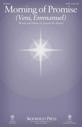 Joseph M. Martin, Morning of Promise for mixed choir and piano choral score