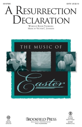 Victor C. Johnson, A Resurrection Declaration SATB Chorpartitur