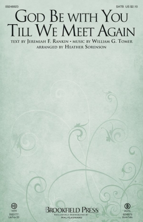 Jeremiah F. Rankin, God Be with You Till We Meet Again SATB Chorpartitur
