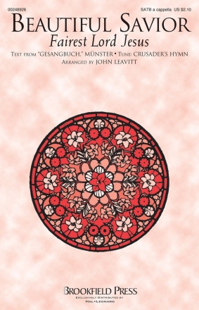 Beautiful Savior SATB a Cappella Chorpartitur