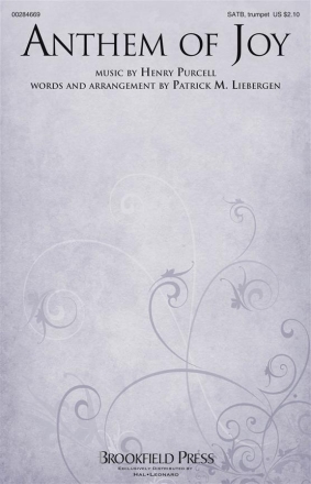 Henry Purcell, Anthem of Joy SATB and Opt. Trumpet Chorpartitur