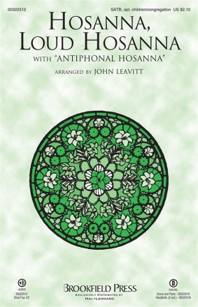 Hosanna, Loud Hosanna SATB and Opt. Children Chorpartitur