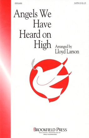 Angels We Have Heard on High SATB Chorpartitur