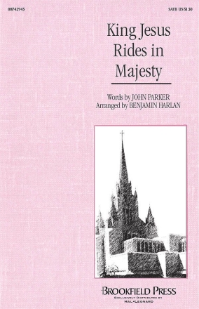 Benjamin Harlan, King Jesus Rides in Majesty SATB Chorpartitur