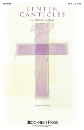 Lenten Canticles SATB Buch