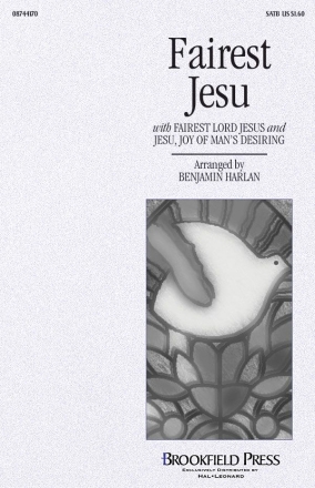 Fairest Jesu SATB Chorpartitur
