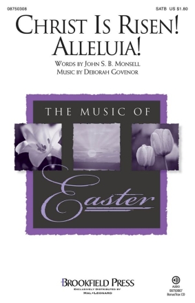 Christ Is Risen! Alleluia! for mixed chorus and piano (with opt. trumpet) chorus score