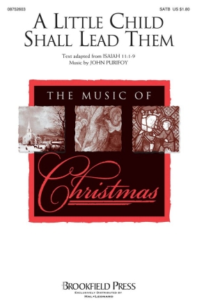 John Purifoy, A Little Child Shall Lead Them SATB Chorpartitur