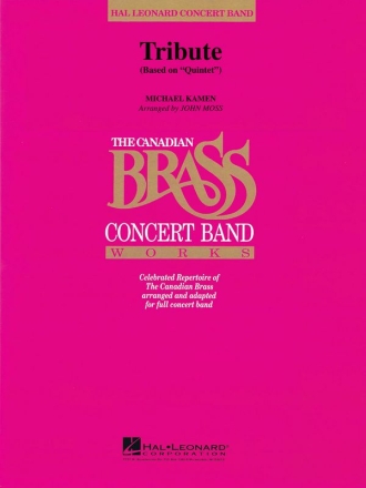 Michael Kamen, Tribute ( Based On Quintet ) Concert Band Partitur + Stimmen
