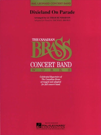 Dixieland on Parade Concert Band/Harmonie Partitur + Stimmen