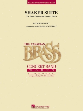 Shaker Suite Low Brass Quartet and Concert Band/Harmonie Partitur