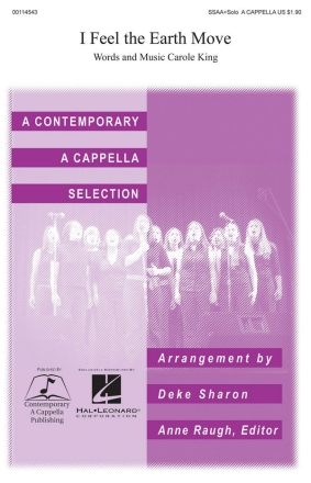 I Feel the Earth Move SSAA a Cappella Chorpartitur