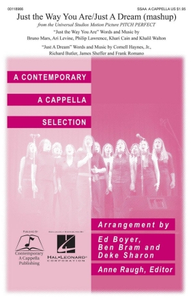 Just Way You Are/Just A Dream (mashup) for female chorus a cappella score