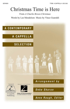 Christmas Time Is Here TTBB a Cappella Chorpartitur
