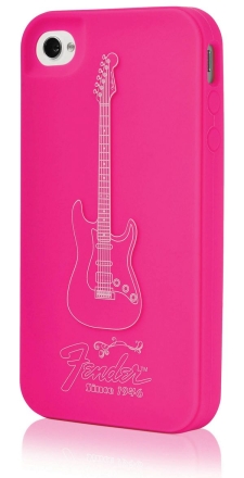 Fender iPhone 4 Protective Magenta Pick Silicone  Geschenk