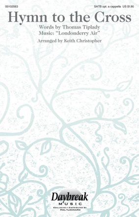 Londonderry Air, Hymn to the Cross SATB a Cappella Chorpartitur