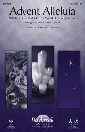 Pavel Chesnokov, Advent Alleluia SSA Chorpartitur