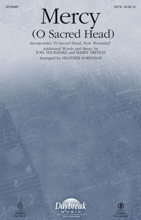 Mercy SATB Chorpartitur