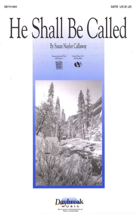 He Shall Be Called SATB Chorpartitur