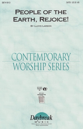Lloyd Larson_William Kethe, People of the Earth, Rejoice! SATB Chorpartitur