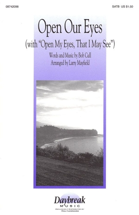 Open Our Eyes SATB Chorpartitur