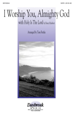 I Worship You, Almighty God SATB Chorpartitur