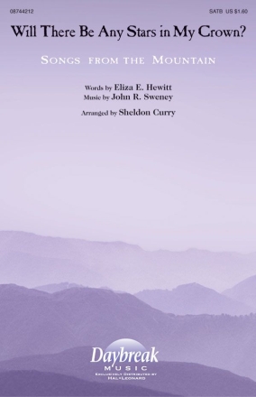 John R. Sweney, Will There Be Any Stars in My Crown? SATB Chorpartitur
