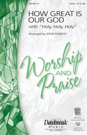 How Great Is Our God with Holy, Holy, Holy SATB Chorpartitur